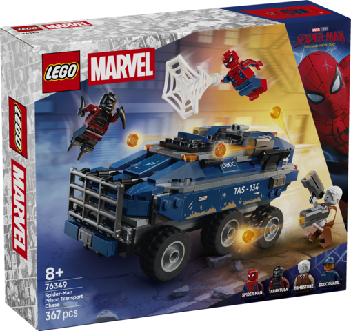 LEGO 76349 Marvel Spider-Man Prison Transport Chase