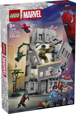 LEGO 76350 Spider-Man vs. Hulk Epic Clash