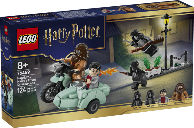 LEGO 76459 Harry Potter Hagrid & Harrys Privet Drive Escape