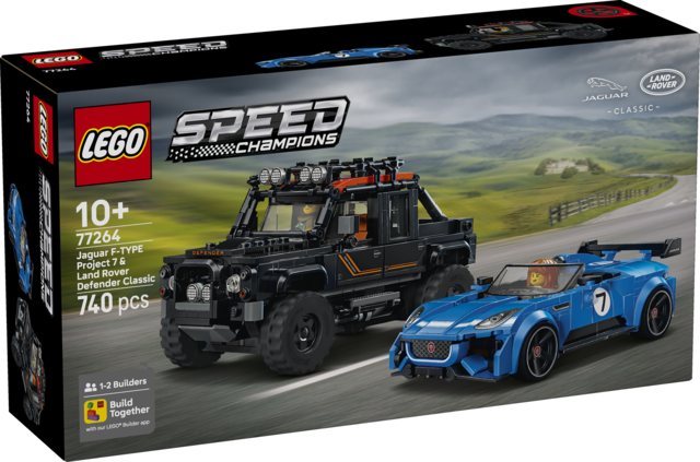 LEGO 77264 Jaguar Project 7 & Land Rover Defender
