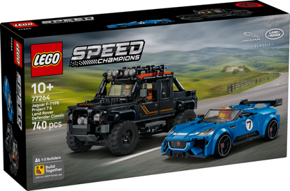 LEGO 77264 Jaguar Project 7 & Land Rover Defender