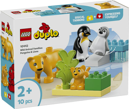 LEGO 10442 Duplo Wild Animal Families Penguins & Lions