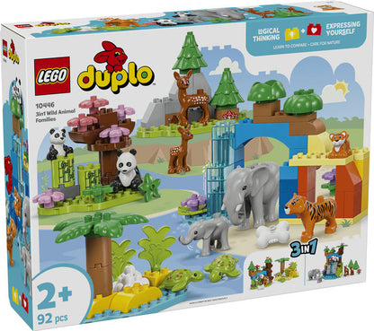 LEGO 10446 Duplo 3in1 Wild Animal Families