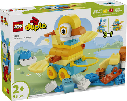 LEGO 10448 Duplo 3in1 Animals on Wheels