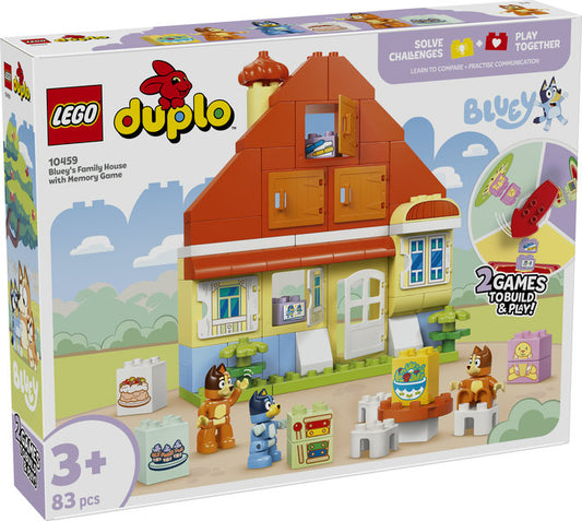 LEGO 10459 Duplo Blueys Family House with Memory Game