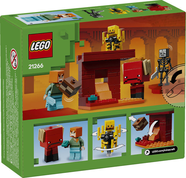 LEGO 21266 Minecraft The Nether Lava Battle