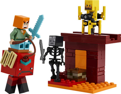 LEGO 21266 Minecraft The Nether Lava Battle