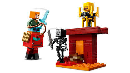 LEGO 21266 Minecraft The Nether Lava Battle