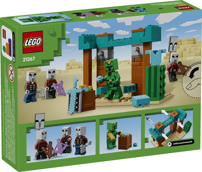 LEGO 21267 Minecraft The Illager Desert Patrol