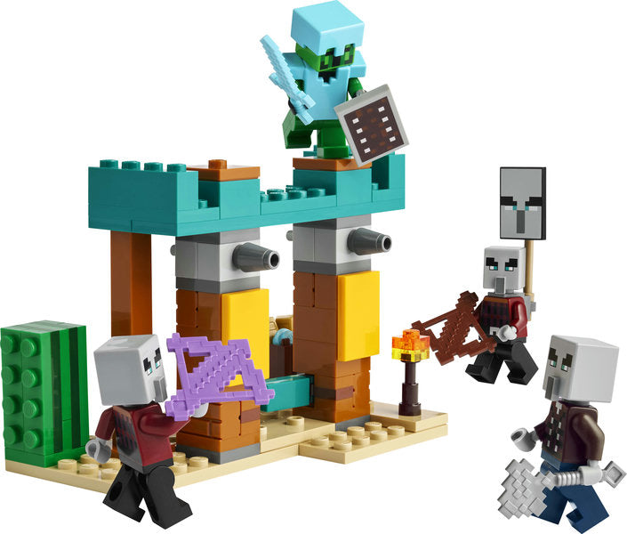 LEGO 21267 Minecraft The Illager Desert Patrol