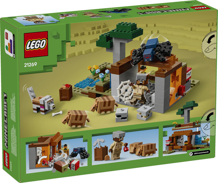 LEGO 21269 Minecraft The Armadillo Mine Expedition