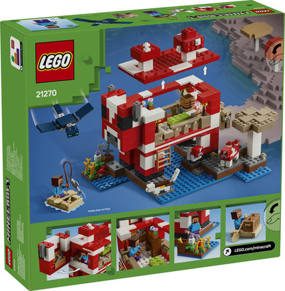 LEGO 21270 Minecraft The Mooshroom House