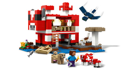 LEGO 21270 Minecraft The Mooshroom House