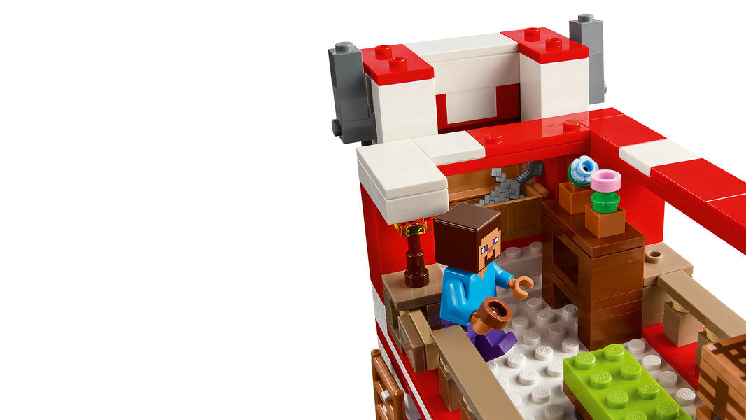 LEGO 21270 Minecraft The Mooshroom House