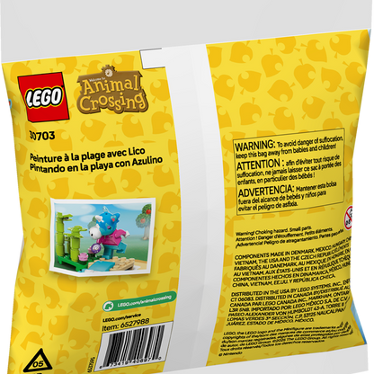 LEGO 30703 Animal Crossing Julian's Beach Painting