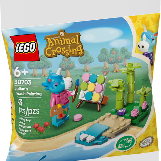 LEGO 30703 Animal Crossing Julian's Beach Painting