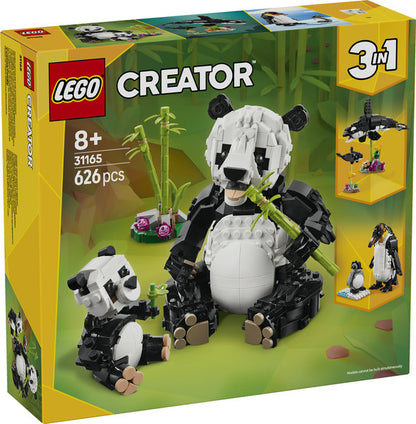LEGO 31165 Creator Wild Animals Panda Family