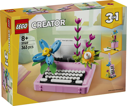 LEGO 31169 Creator Typewriter with Flowers