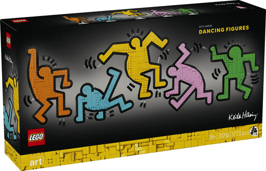 LEGO 31216 Art Keith Haring Dancing Figures