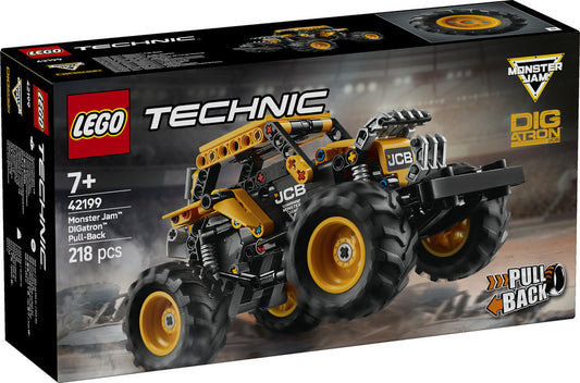 LEGO 42199 Technic Monster Jam DIGatron Pull Back Truck