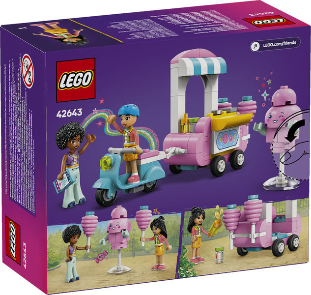 LEGO 42643 Friends Cotton Candy Stand and Scooter