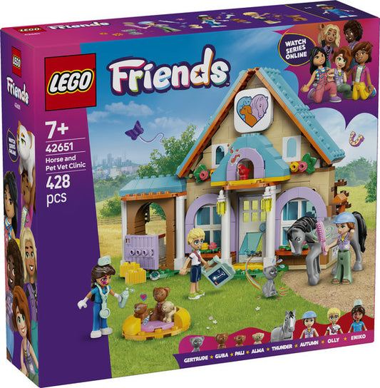 LEGO 42651 Friends Horse and Pet Vet Clinic