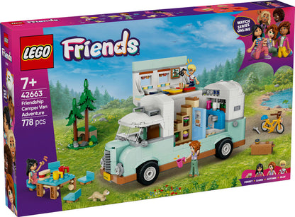 LEGO 42663 Friends Friendship Camper Van Adventure