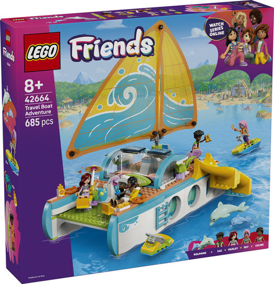 LEGO 42664 Friends Travel Boat Adventure