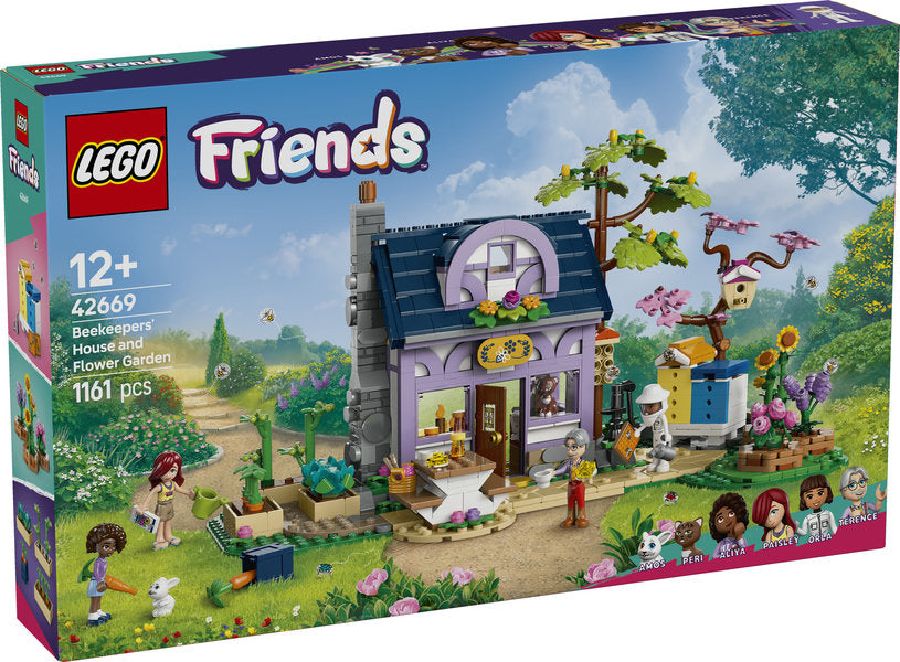 LEGO 42669 Friends Beekeepers House and Flower Garden