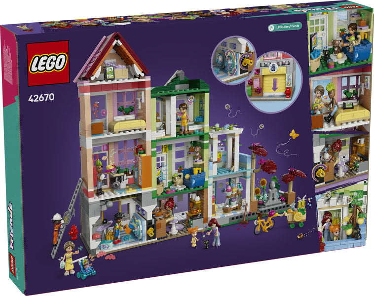 LEGO 42670 Friends Heartlake City Apartment and Stores