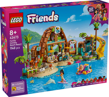 LEGO 42673 Friends Family Vacation Beach Resort