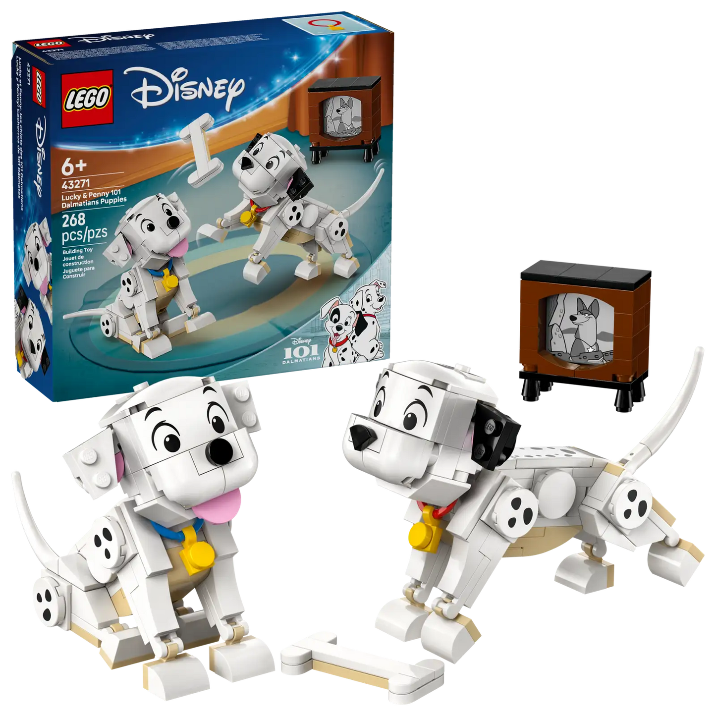 LEGO 43271 Lucky & Penny 101 Dalmatians