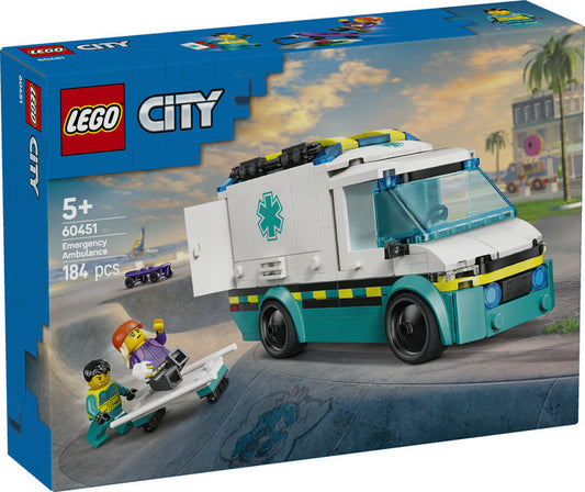 LEGO 60451 City Emergency Ambulance