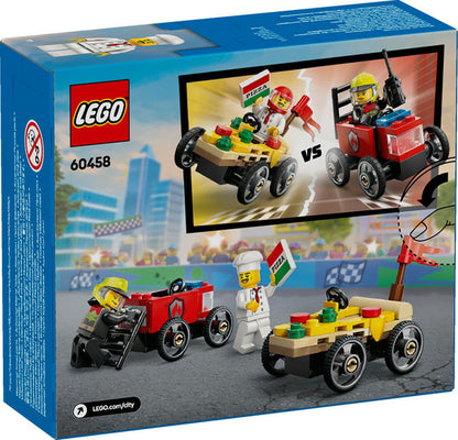 LEGO 60458 City Pizza vs. Fire Truck Race Car Pack
