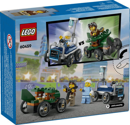 LEGO 60459 City Airplane vs. Hospital Bed Race Car Pack