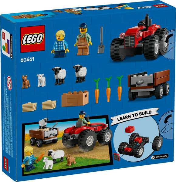 LEGO 60461 City Red Farm Tractor with Trailer