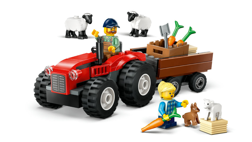 LEGO 60461 City Red Farm Tractor with Trailer