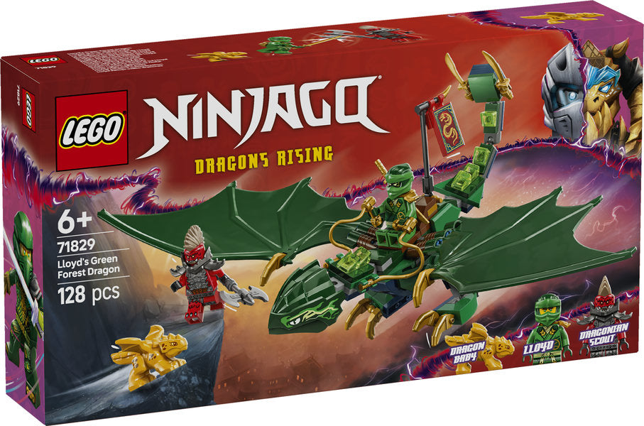 LEGO 71829 Ninjago Lloyds Green Forest Dragon