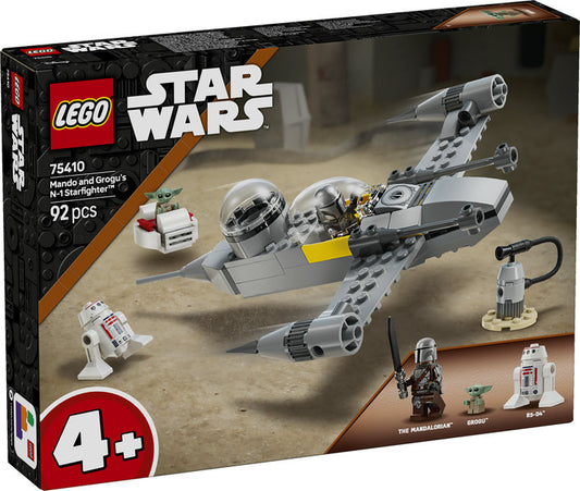 LEGO 75410 Star Wars Mando and Grogus N-1 Starfighter