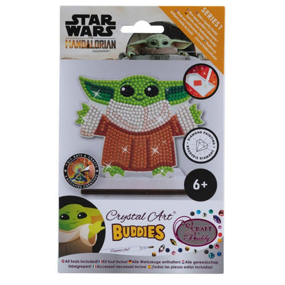 Grogu Crystal Art Bag Charm