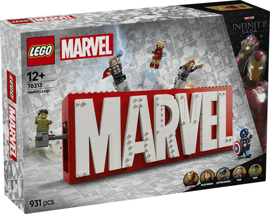 LEGO 76313 MARVEL Logo & Minifigures