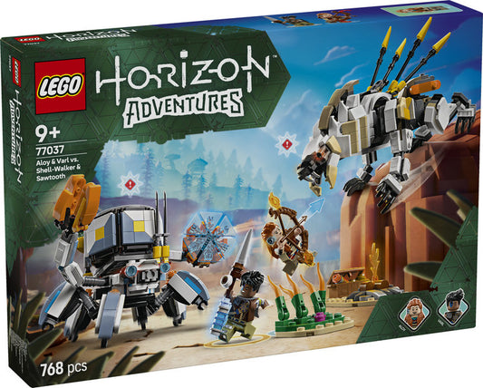 LEGO 77037 Horizon Aloy & Varl vs Shell-walker & Sawtooth