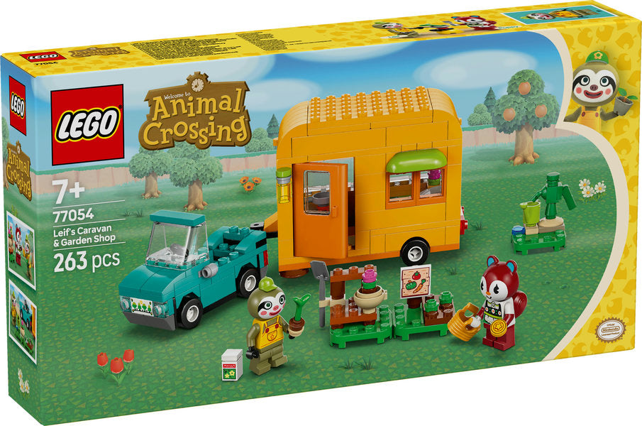 LEGO 77054 Animal Crossing Leifs Caravan & Garden Shop