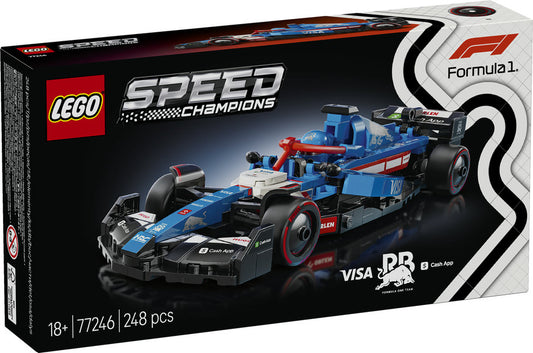 LEGO 77246 Speed Champions Visa Cash App RB VC Race Car