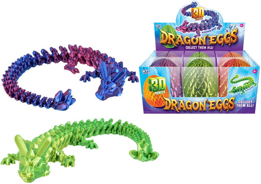 Large 3D Printed Dragon Egg