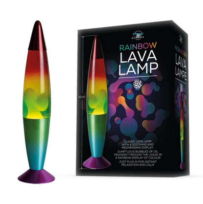 Lava Lamp Rainbow 40cm