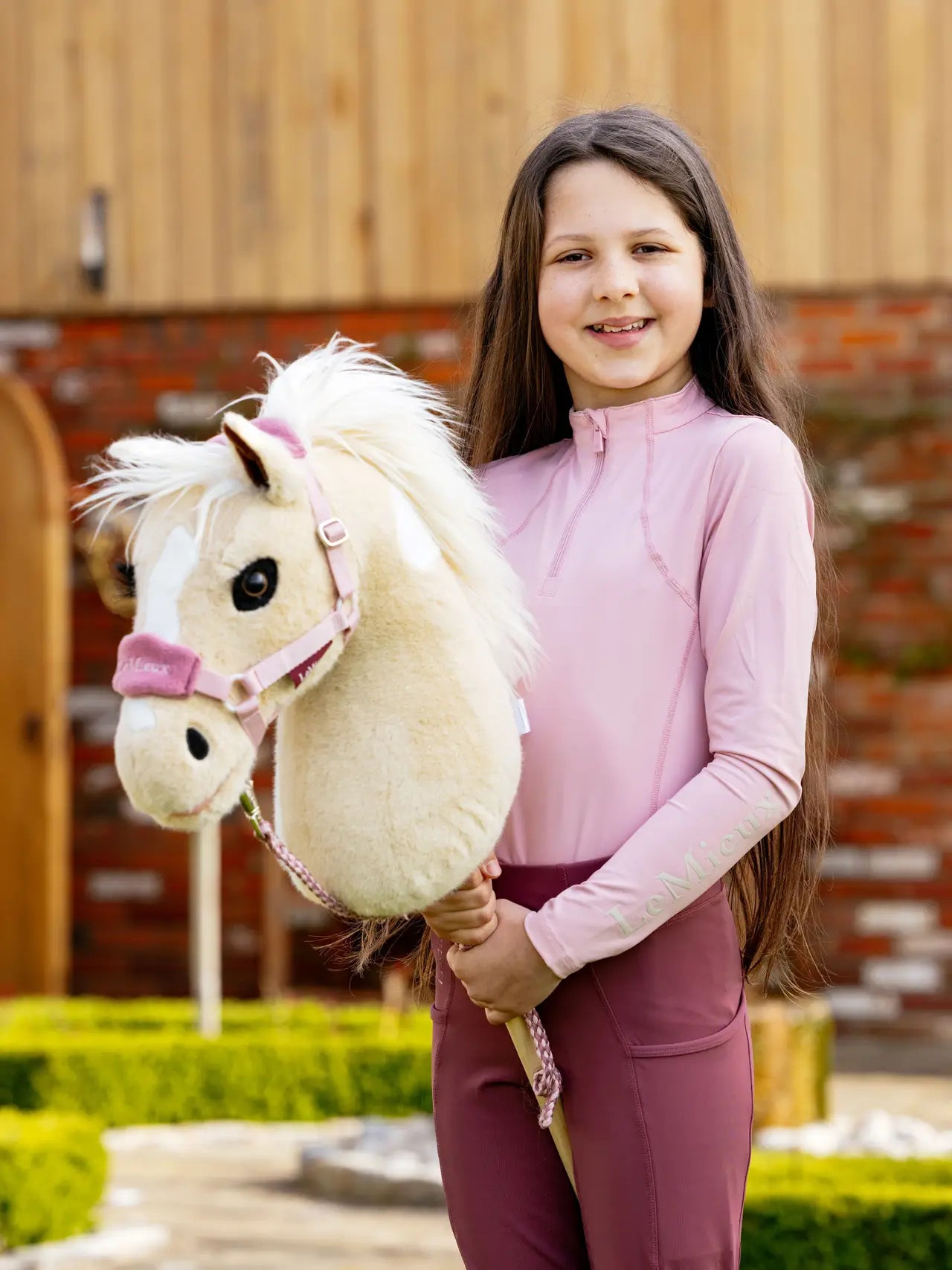 LeMieux Hobby Horse Head Collar Blossom