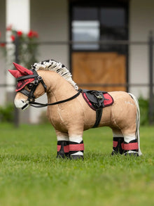 LeMieux Toy Pony Fly Hood Cranberry