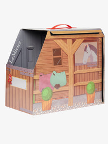LeMieux Toy Pony Carry Reversible Cardboard Stable