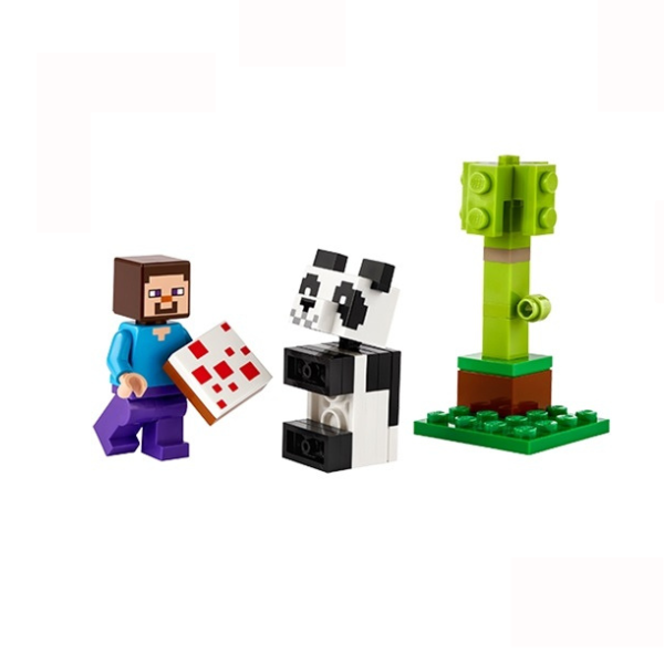 LEGO 30672 Minecraft Steve & Baby Panda